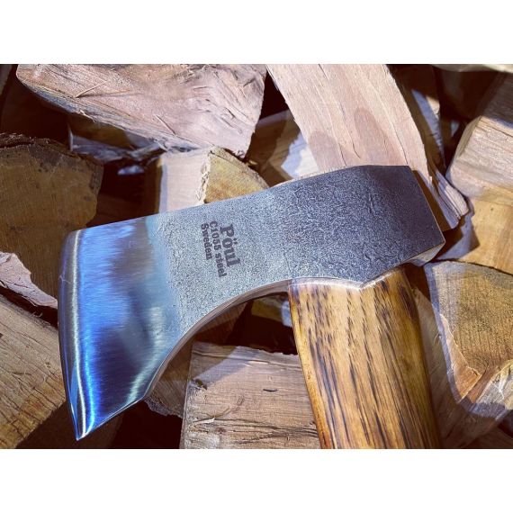 Топор Poul Mini Trekking Axe Carbon Steel, Dark, Цвет: Dark, изображение 4