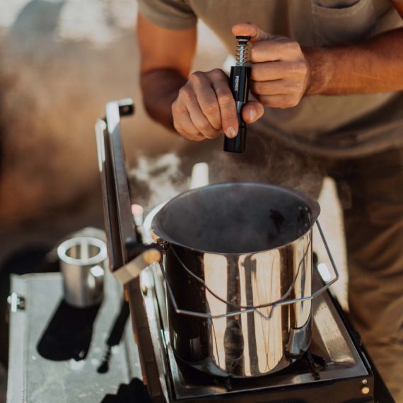 Котелок Primus CampFire Pot Stainless Steel 5 л, изображение 2 - MyBiggame Котелок Primus CampFire Pot Stainless Steel 5 л, изображение 2
