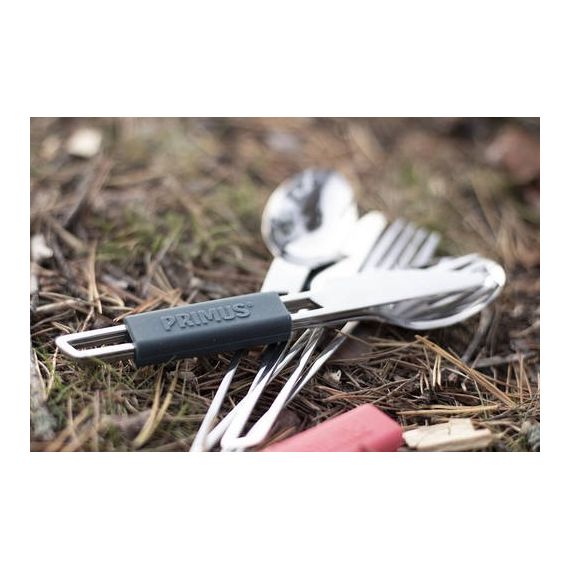 Столовые приборы Primus Leisure Cutlery, Concrete Grey, Цвет: Concrete Grey, изображение 2