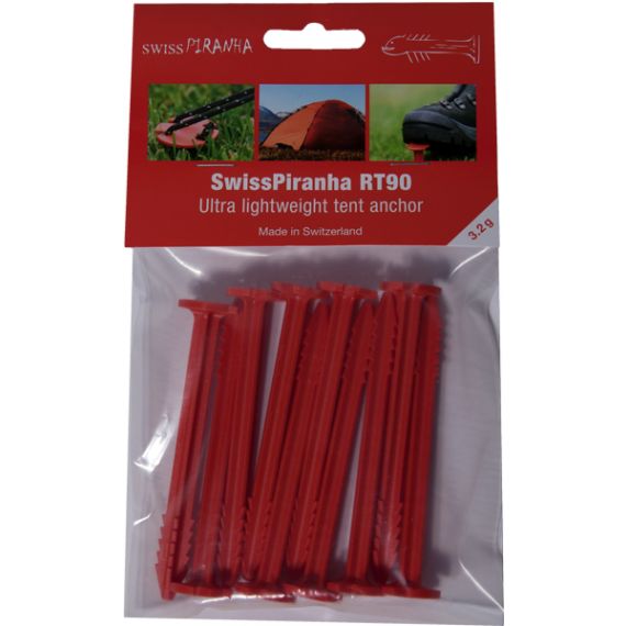 Набор колышков для палатки SwissPiranha RT90 (10 шт), изображение 4