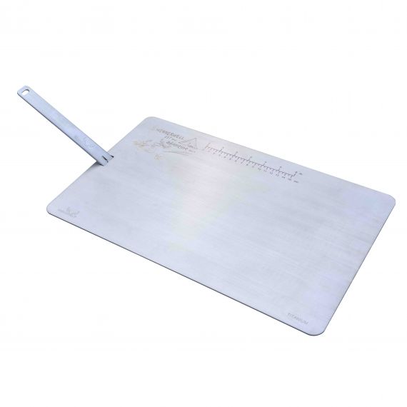 Плоская костровая сковорода Winnerwell Titanium Cutting Board Large, изображение 2