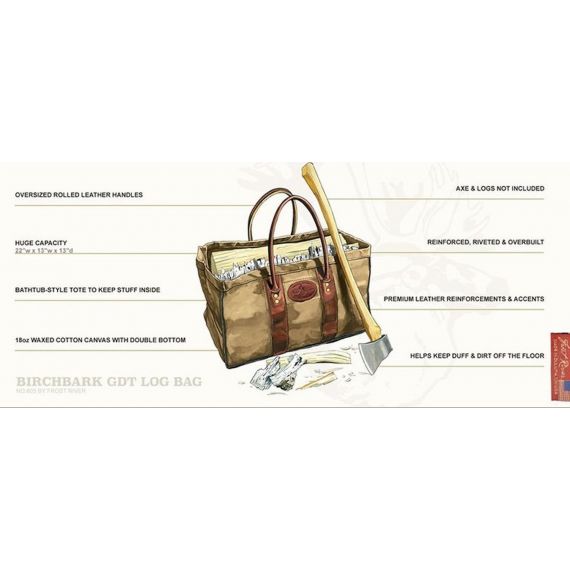 Сумка для дров Frost River Birchbark GDT Log Bag, изображение 2