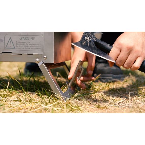 Титановая печь Winnerwell Fastfold Titanium Ultralight, изображение 7