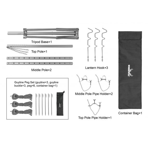 Стойка для фонарей Winnerwell Lantern Stand, изображение 2