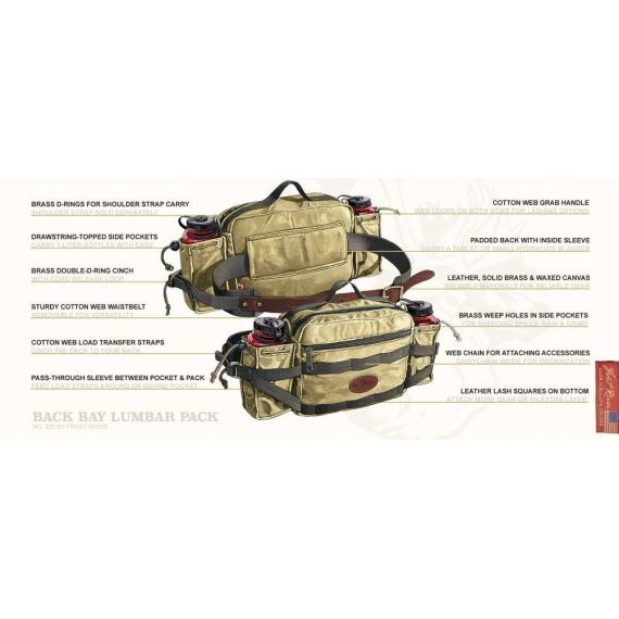 Поясная сумка Frost River Back Bay Lumbar Pack #325, изображение 7