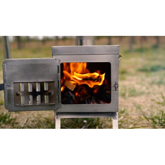 Титановая печь Winnerwell Fastfold Titanium Ultralight, изображение 6
