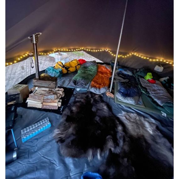 Палатка Autentic Major Bell 5.2, Blue Lagoon, Цвет: Blue Lagoon, изображение 8