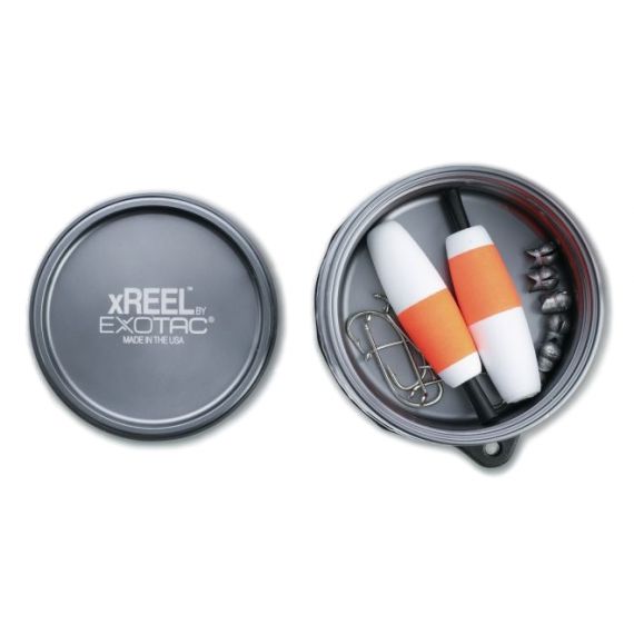 Рыболовный набор Exotac xREEL, Gunmetal, Цвет: Gunmetal, изображение 2