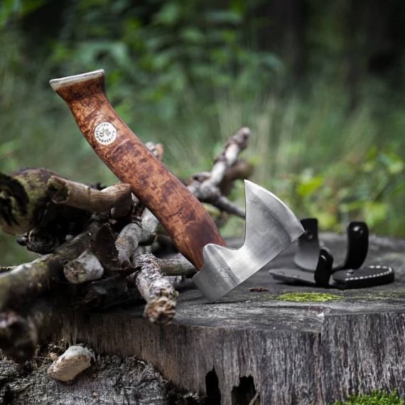 Топор Karesuando Hunting Axe Unna Aksu Brun, изображение 8