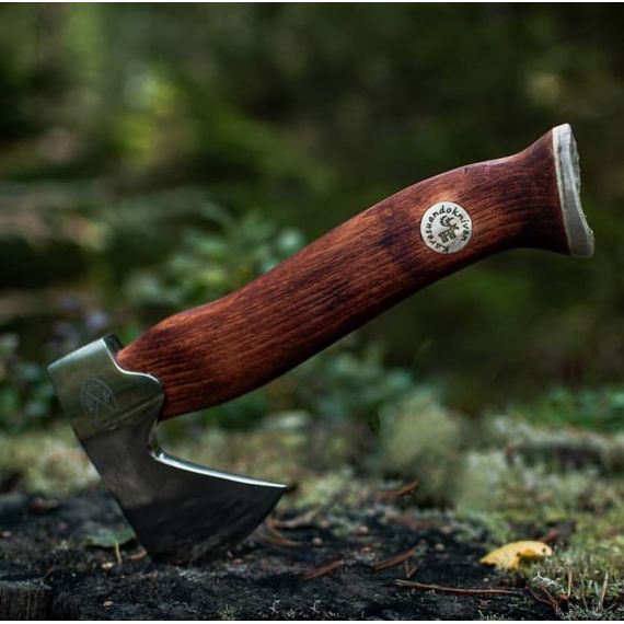 Топор Karesuando Hunting Axe Unna Aksu Brun, изображение 9
