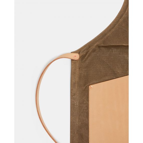 Фартук Crud Workshop Apron, Natural, Цвет: Natural, изображение 3