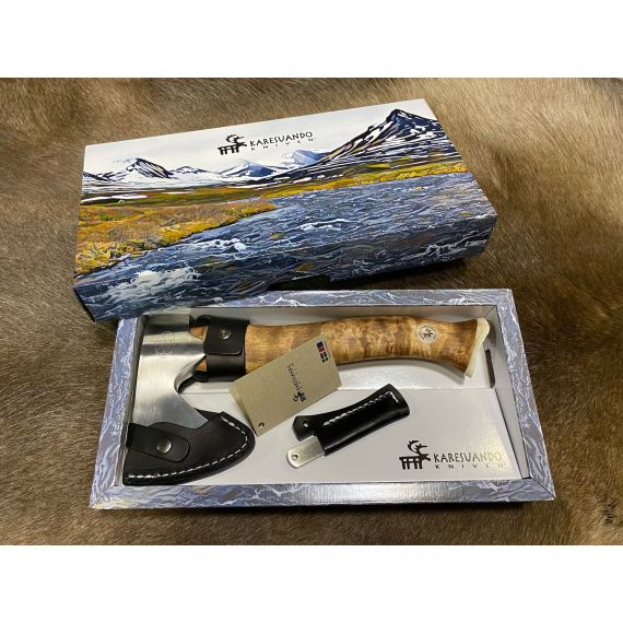 Топор Karesuando Hunting Axe Stuorra Aksu Brun, изображение 6