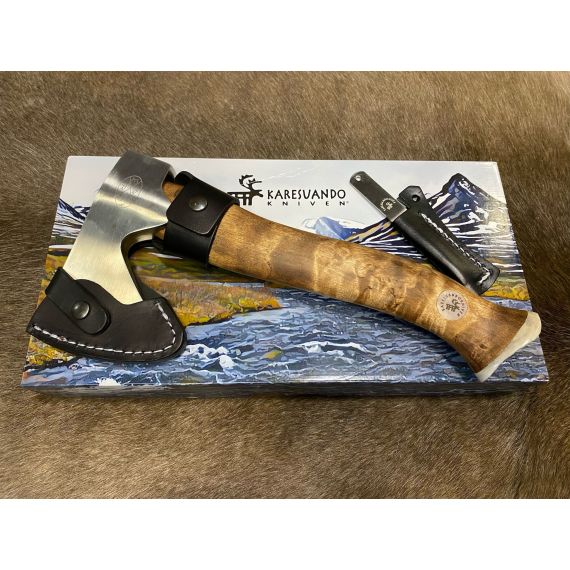 Топор Karesuando Hunting Axe Stuorra Aksu Brun, изображение 7