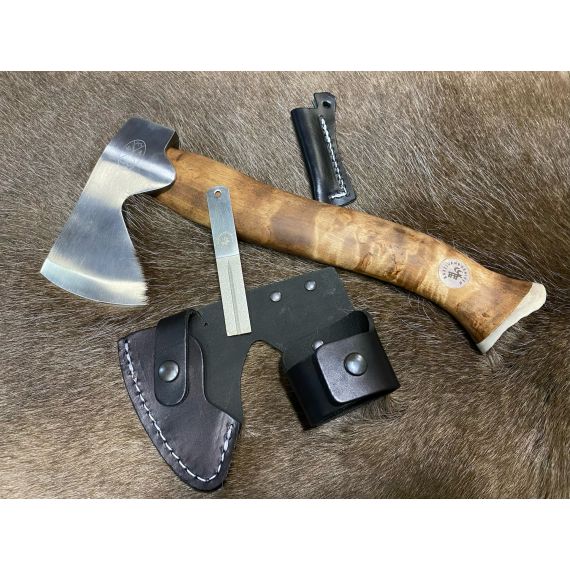 Топор Karesuando Hunting Axe Stuorra Aksu Brun, изображение 8