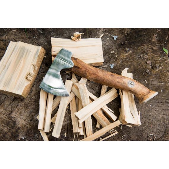 Топор Karesuando Hunting Axe Stuorra Aksu Brun, изображение 10