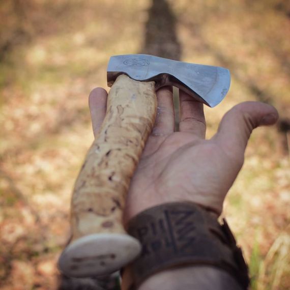 Топор Karesuando Hunting Axe Unna Aksu Natur, изображение 12