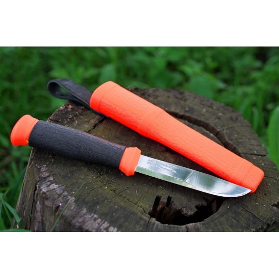 Нож Morakniv Outdoor 2000 Orange, изображение 2 - MyBiggame Нож Morakniv Outdoor 2000 Orange, изображение 2