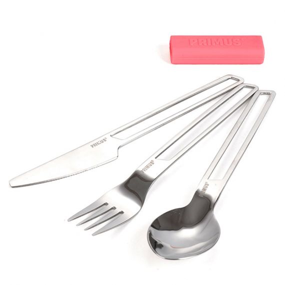 Столовые приборы Primus Leisure Cutlery, Melon Pink, Цвет: Melon Pink, изображение 2