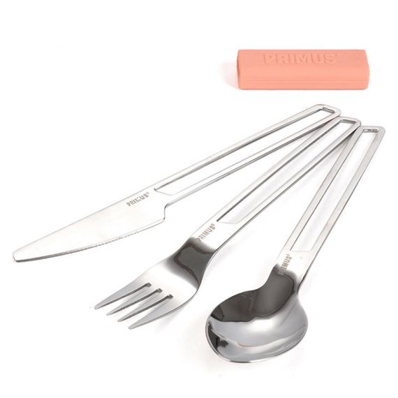 Столовые приборы Primus Leisure Cutlery, Salmon Pink, Цвет: Salmon Pink, изображение 2