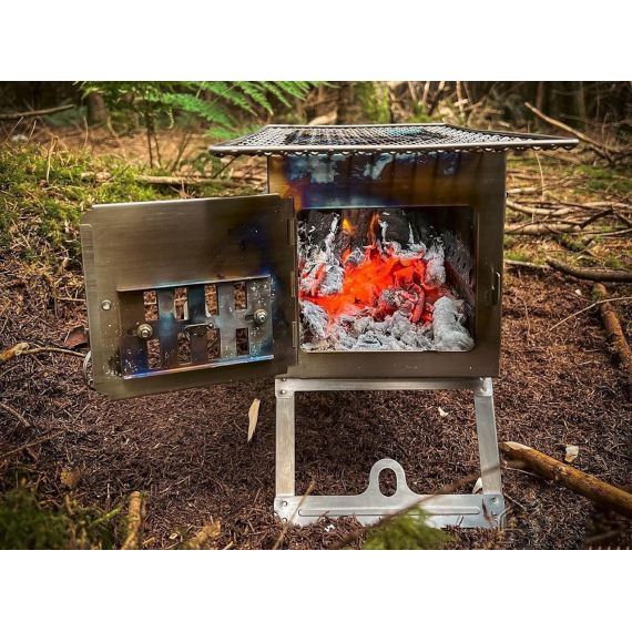 Титановая костровая решетка Winnerwell Grill Net Medium, изображение 9