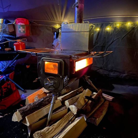 Печь-камин Winnerwell Woodlander Medium Double View, изображение 5