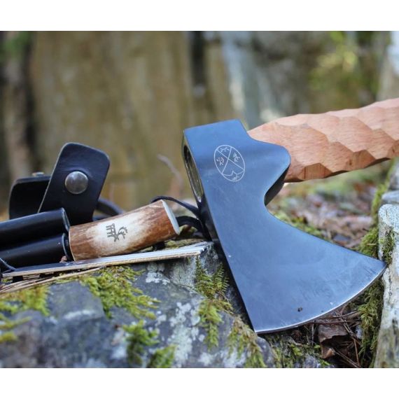 Топор Karesuando Forest Axe Metsamies High Carbon XL, изображение 5