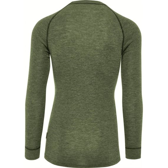 Термофутболка мужская Thermowave Merino Warm Active, Forest Green, Цвет: Forest Green, Размер: 2XL, изображение 2