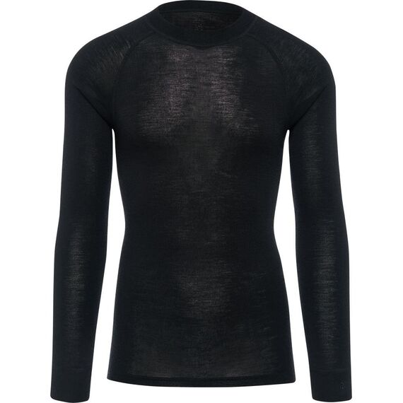 Термофутболка мужская Thermowave Merino Warm Long Sleeve, Black, Цвет: Black, Размер: 2XL