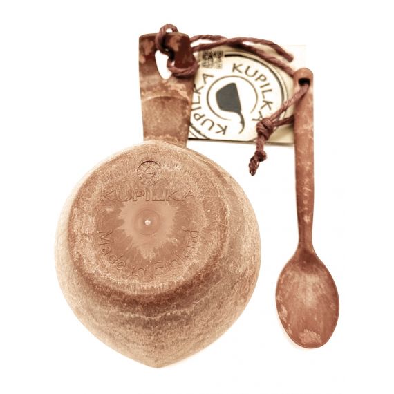 Финская чашка-кукса Kupilka 21, Original с чайной ложкой, Цвет: Original, изображение 3