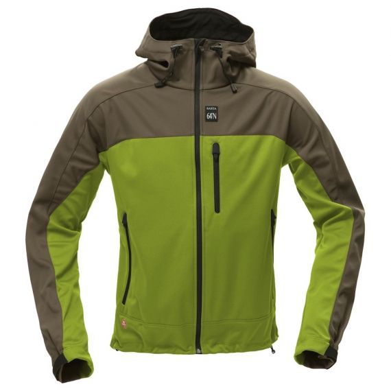 Куртка мужская Sasta Taifun jacket, Цвет: 38 Dark Olive / 32 Grass, Размер: 2XL