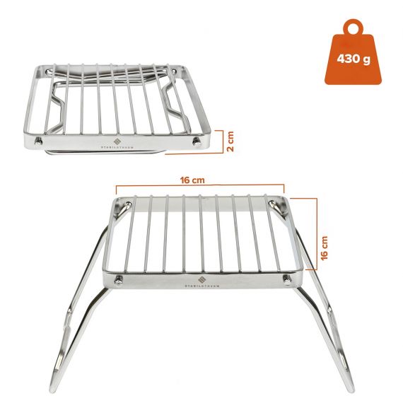 Костровая решетка Stabilotherm BBQ Grid Small, изображение 4