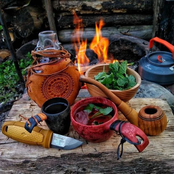 Финская чашка-кукса Kupilka 21, Cranberry с чайной ложкой, Цвет: Cranberry, изображение 5