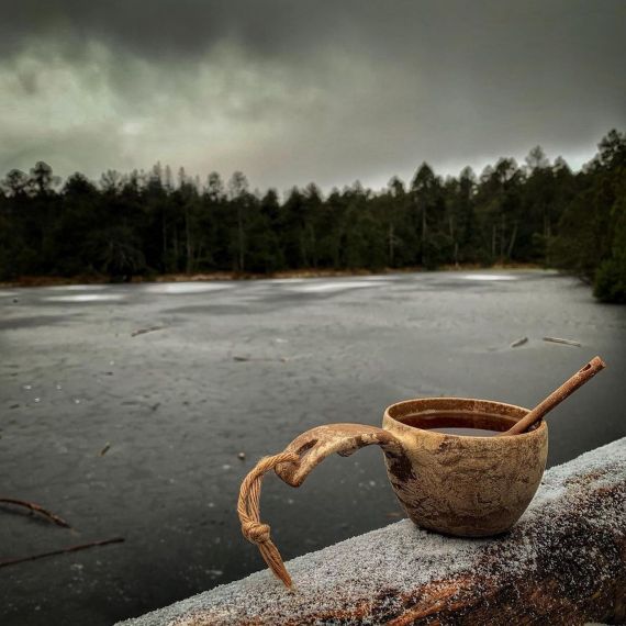 Финская чашка-кукса Kupilka 21 Craft Box с чайной ложкой, Original, Цвет: Original, изображение 5