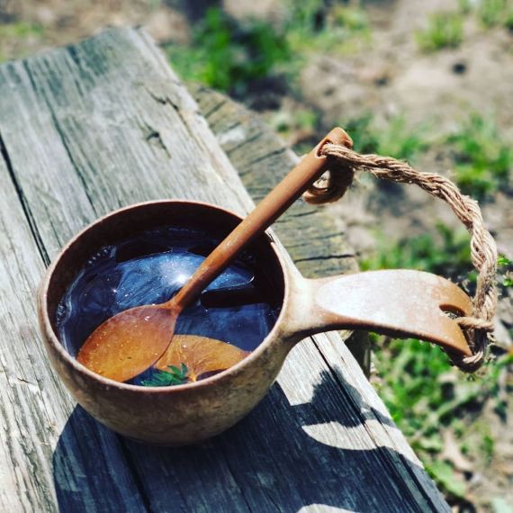 Финская чашка-кукса Kupilka 21, Original с чайной ложкой, Цвет: Original, изображение 4