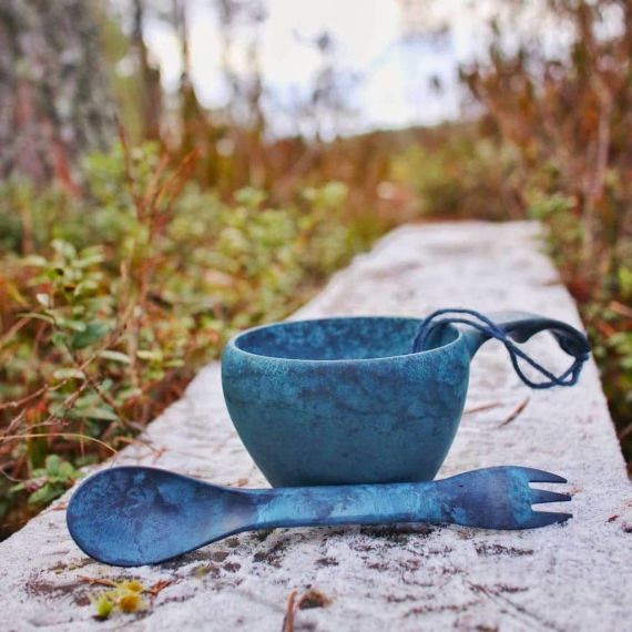 Набор посуды Kupilka 37 Spork Set, Blueberry, Цвет: Blueberry, изображение 8