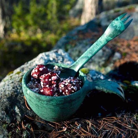 Набор посуды Kupilka 37 Spork Set, Conifer, Цвет: Conifer, изображение 9