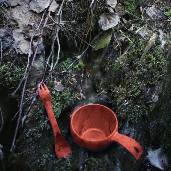 Набор посуды Kupilka 37 Spork Set, Cranberry, Цвет: Cranberry, изображение 8