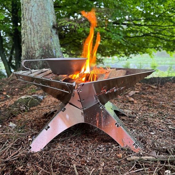 Костровая чаша-гриль Winnerwell Medium Flat Firepit, изображение 13