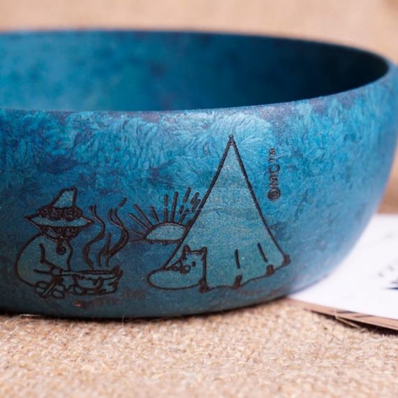 Миска глубокая Kupilka 33 Moomins Camping, Blueberry, Цвет: Blueberry, изображение 4