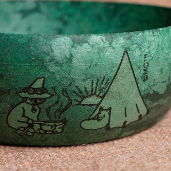 Миска глубокая Kupilka 33 Moomins Camping, Conifer, Цвет: Conifer, изображение 4