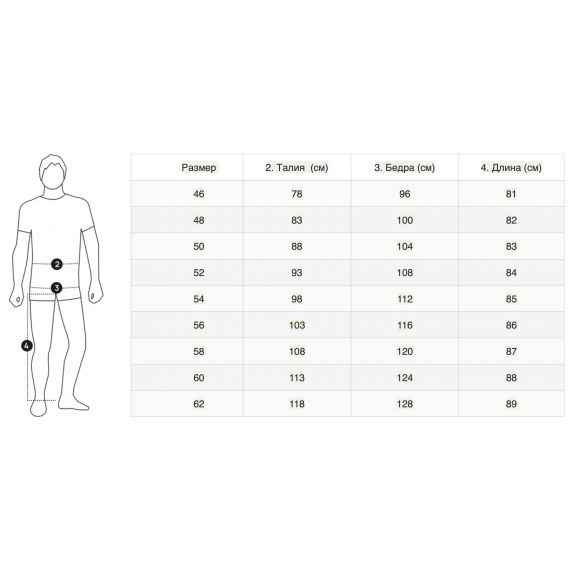 Брюки мужские Sasta Taival, 19 Black, Цвет: 19 Black, Размер: 56, изображение 3