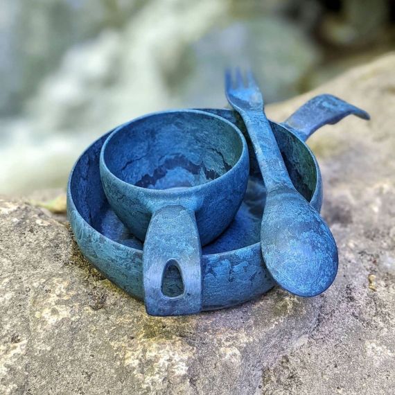 Набор посуды Kupilka 33 Junior Set, Blueberry, Цвет: Blueberry, изображение 6