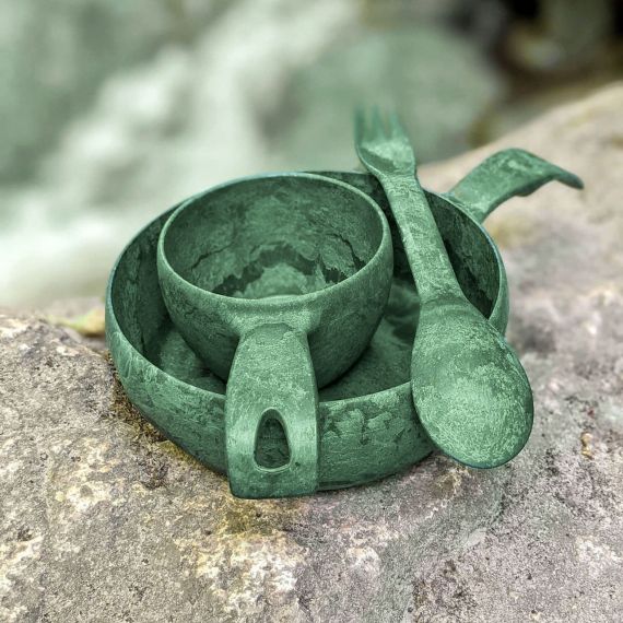 Набор посуды Kupilka 33 Junior Set, Conifer, Цвет: Conifer, изображение 6