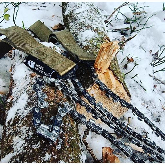 Походная цепная пила Nordic Pocket Saw Original, Green, Цвет: Green, изображение 5