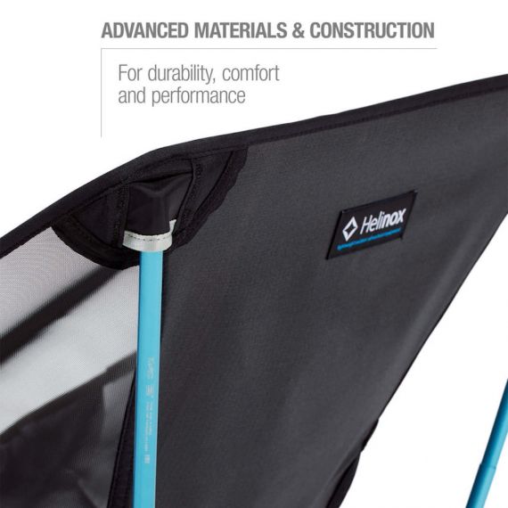 Стул складной Helinox Chair Ground, Black, Цвет: Black, изображение 3