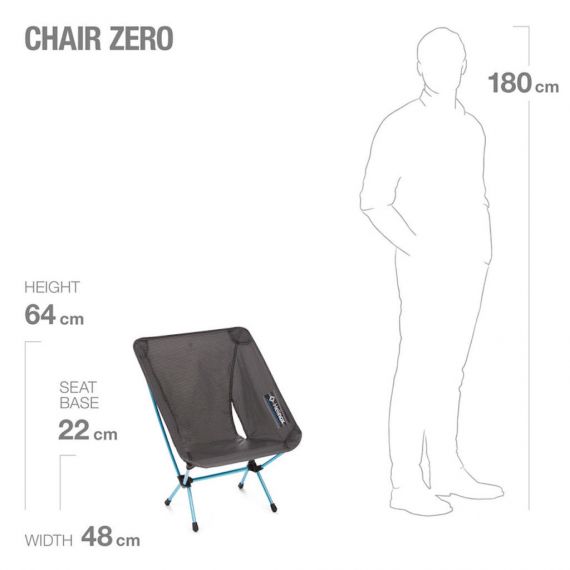 Стул складной Helinox Chair Zero Original, Black, Цвет: Black, изображение 6 - MyBiggame Стул складной Helinox Chair Zero Original, Black, Цвет: Black, изображение 6