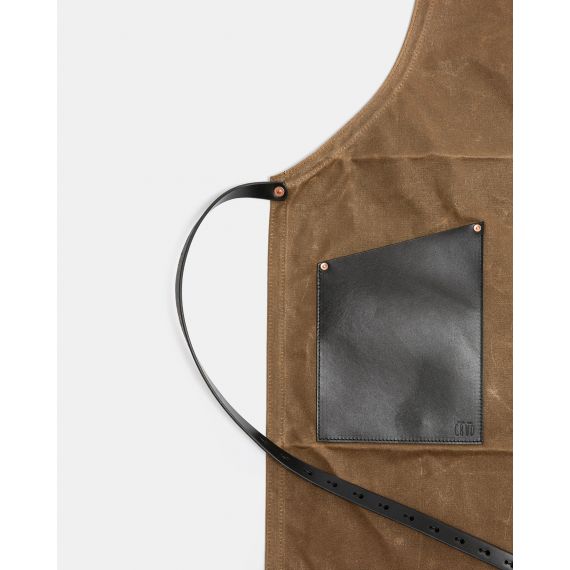 Фартук Crud Workshop Apron, Black, Цвет: Black, изображение 3