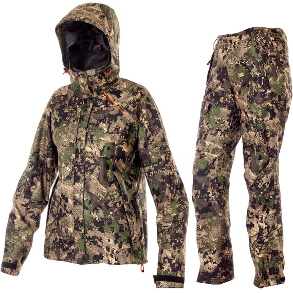 Костюм женский SASTA Kauris Camo set, 90 Ground Forest, Цвет: 90 Ground Forest, Размер: 38