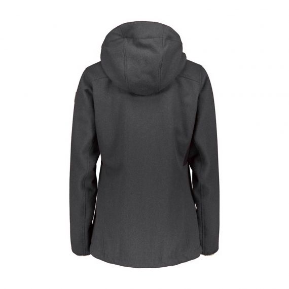 Куртка женская Sasta Kaarna jacket, 17 Charcoal Grey, Цвет: 17 Charcoal Grey, Размер: 42, изображение 2