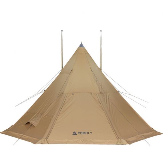 Палатка Pomoly Bromance 70 Tipi Wood Stove Tent, Sunset Yellow, Цвет: Sunset Yellow, изображение 2 - MyBiggame Палатка Pomoly Bromance 70 Tipi Wood Stove Tent, Sunset Yellow, Цвет: Sunset Yellow, изображение 2